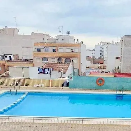 Apartment With Pool And Air Conditioning Torrevieja